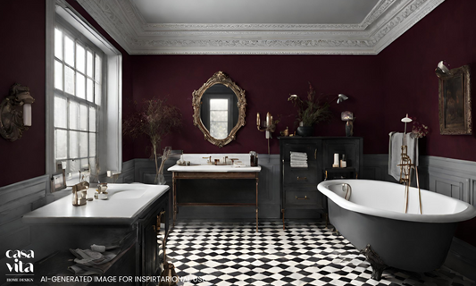 Moody Vintage Bathroom Ideas